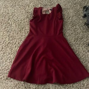 Maroon Formal Dress